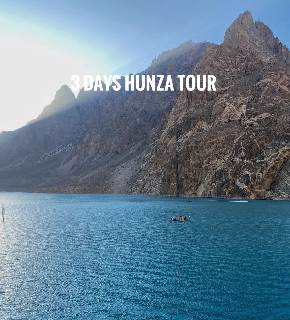 3 days Hunza tour by air