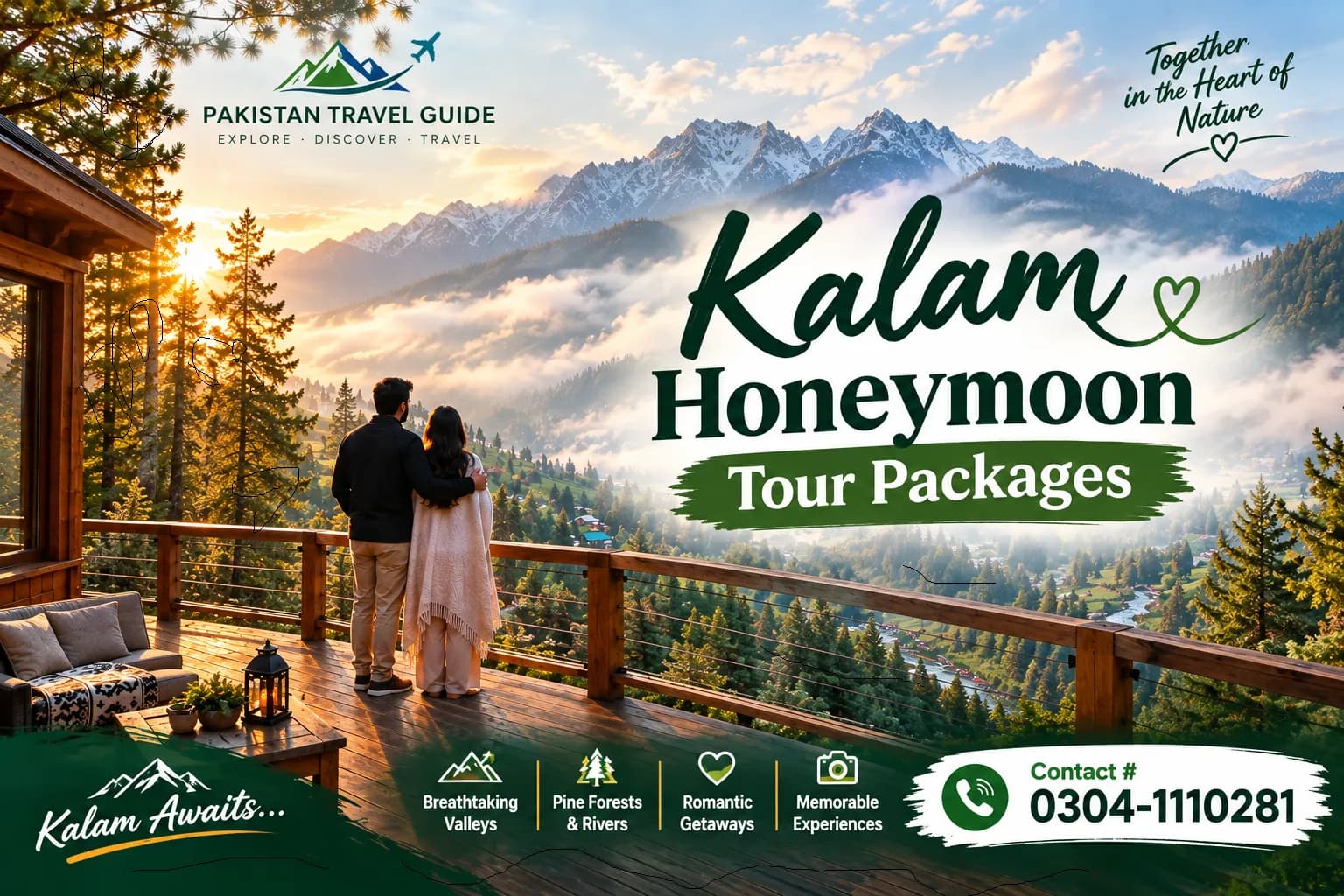 Kalam Honeymoon Tour Package