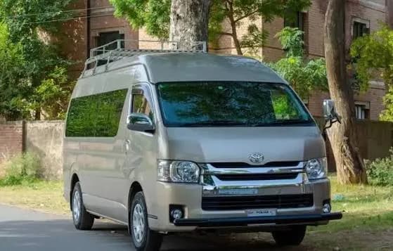 rent Toyota Grand Cabin Hiace in gilgit
