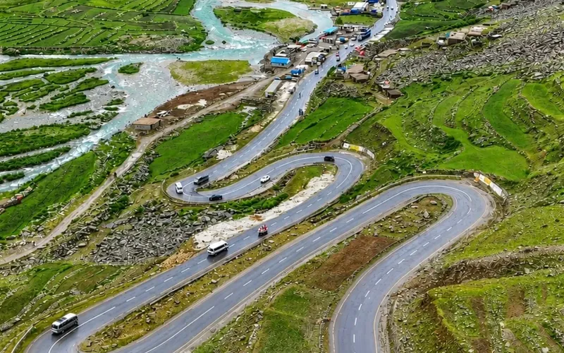 Babusar Top on the Naran Kaghan road — high pass above Kaghan Valley, seasonal closure